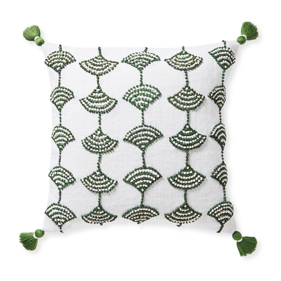 Serena & Lily Other - Serena and Lily *Brand New* Isora Pillow Cover in Moss Green. 20x20